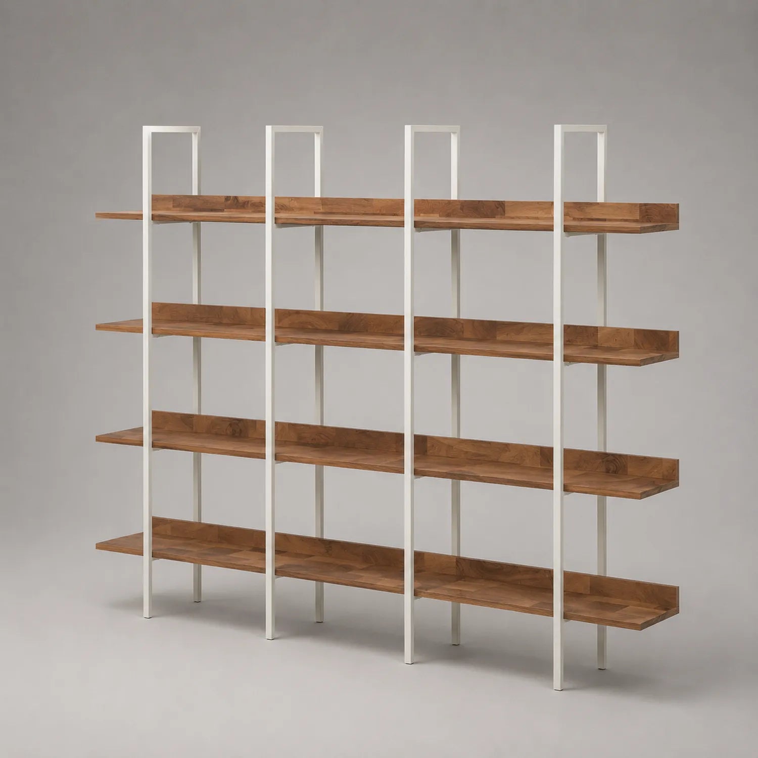 Holz und Metall Bücherregal 180cm