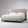 Stoffbezogenes Doppelbett Eiche Beige 200x180cm