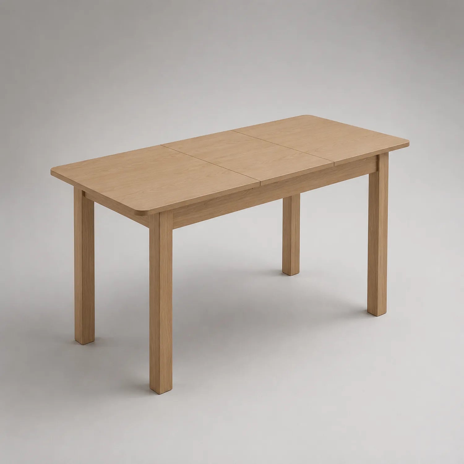 Ausziehbarer Esstisch aus Eichenholz 150-200 cm