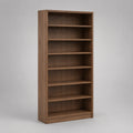 Bücherregal Holzoptik MDF 6 Fächer Braun 180cm