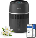 HU4210 Ultraschall-Luftbefeuchter, 3,5 L, 300 ml, Timer, Schwarz