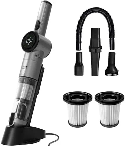 Staubsauger, LEBENLANG, elektrisches Staubsauggerät, Handstaubsauger, Bundle Set Handstaubsauger Akku TESTSIEGER