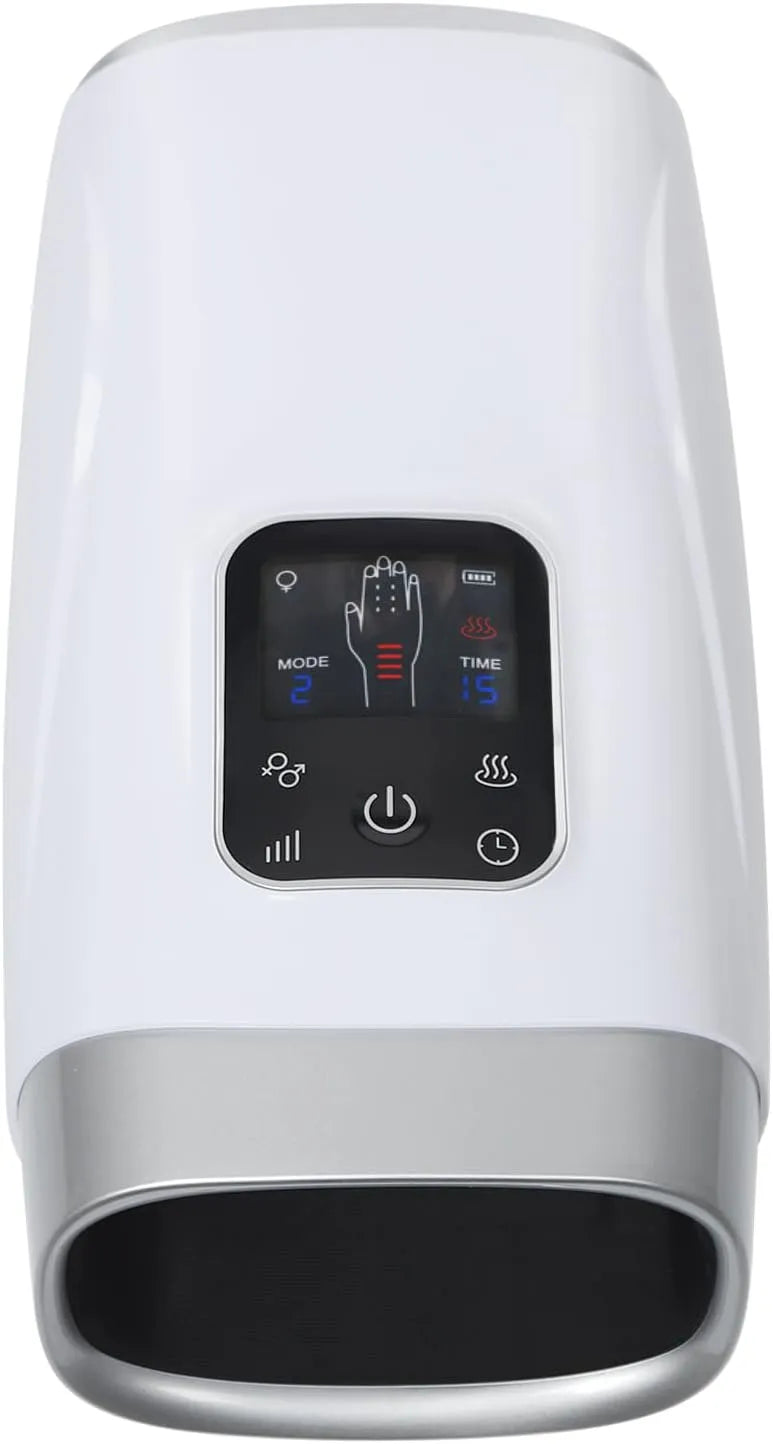 Handmassagegerät, elektrisches Handmassagegerät, tragbar, Timer, Wärmefunktion