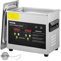 VEVOR Labor-Ultraschall-Teilereiniger, Ultraschallreiniger, Heizung, Ultraschallreinigungsgerät, 3 L, 200 W, 120 W, Timer, gewerblich, Wärmefunktion