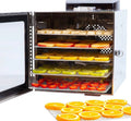 C 400W Vita5 Dörrautomat, Lebensmitteltrockner, 400 W, 30 bis 90 °C, Timer, Edelstahl