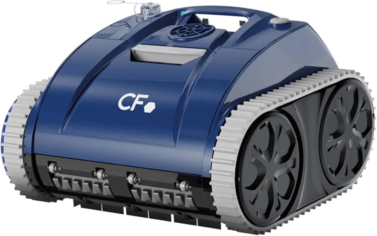 CF 200 Poolroboter, Poolreinigungsroboter, 372 x 360 x 240 mm, 80 m, 8 kg, kabellos, Stand- und Wandmontage, für Boden & Wände