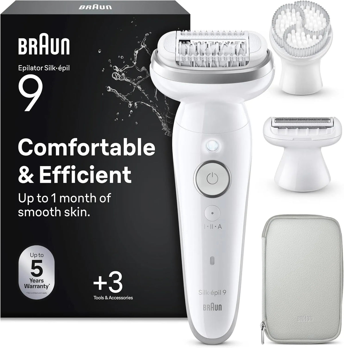 Braun Peeling-Bürste, Epilierer, IP65, für Damen