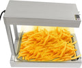 Kartoffelchip-Wärmer, Speisenwärmer, Pommes-Wärmer, Wärmelampe, 56 x 33 x 46.5cm, 750 W, 46.5 cm, Warmhaltefunktion, Edelstahl, Wärmefunktion