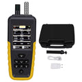 Co2 2200MAH Luftqualitätsmonitor, Batterie, Luftmessgerät, tragbar, 2 Temperaturzonen, für Wohn und Büroräume Misst Co2 Tvoc Hcho Pm1.0 Pm2.5 P
