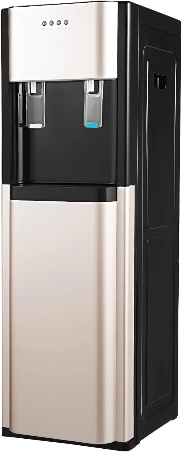 Wasserkühler-Spender, Wasserspender, Trinkmaschine, 20 L, 620 W, Wohnzimmergestaltung, 2 Temperaturzonen, Edelstahl, für Küchen