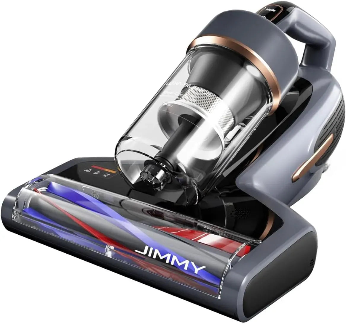 Staubsauger BX7, 700 W, 65 ℃ heißem Wind und Graphen-Heizung, Jimmy Pro Max Milbensauger 700W, LED-Bildschirm
