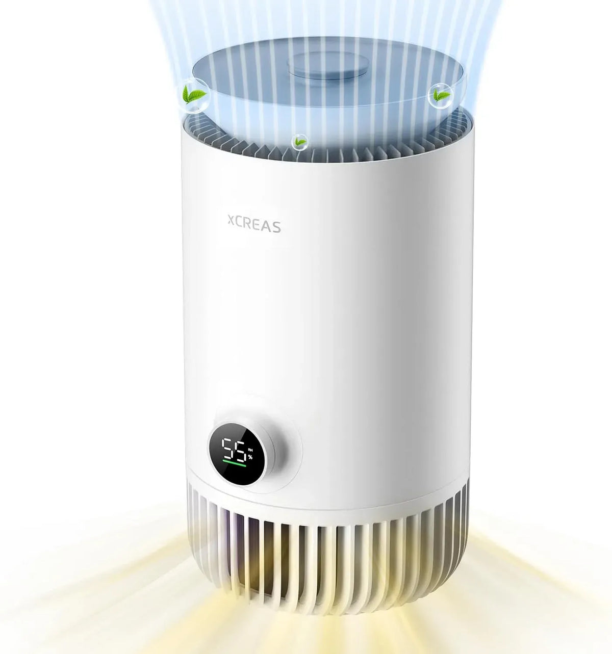 Luftreiniger, 3 L, 23 dB, großer Wassertank, leise, 3 L Top-Fill Wassertank