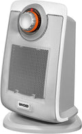 Ventilator, 2000 W, Thermostat, leise, Weiß, Unold 86440 Keramik Heizlüfter, IP21 Tropfwassergeschützt, 4 Stufiges Thermostat, 75° oszillierend