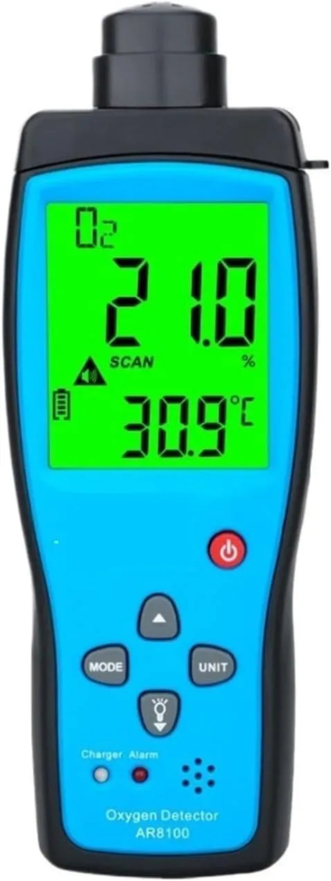 AR8100 Luftqualitätsmessgerät, Detektor, Sensor, LCD-Display, 2 Temperaturzonen