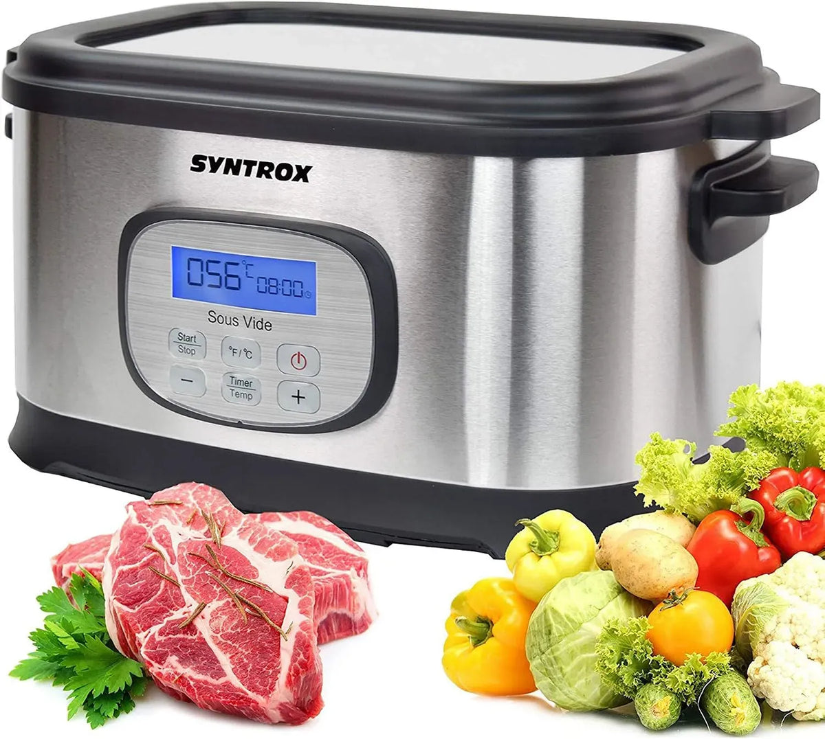 Langsamgarer, Vakuumgarer, Schongarer, Kocher, Cooker, elektrischer Multikocher