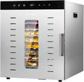 XXL 1000W Dörrautomat, Lebensmitteltrockner, 1000 W, Edelstahl, KLAMER