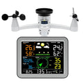 7-in-1 Wetterstation, Außensensor, Regenmesser, Thermometer, Windmesser, Funkwetterstation, WLAN, Urageuxy