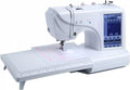 7-Zoll-LCD-Bildschirm Multifunktions-Stickmaschine, Nähmaschine, elektrische Nähmaschine, Stickautomat, tragbar, LCD-Display