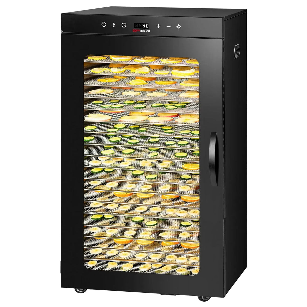 Dörrautomat, Lebensmitteltrockner, 2 kW, 20 Ablagen, GGM