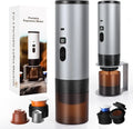 Espressomaschine, LAMA, tragbar, Camping, Grau, Sofortiges Aufwärmen für Camping Auto Reise