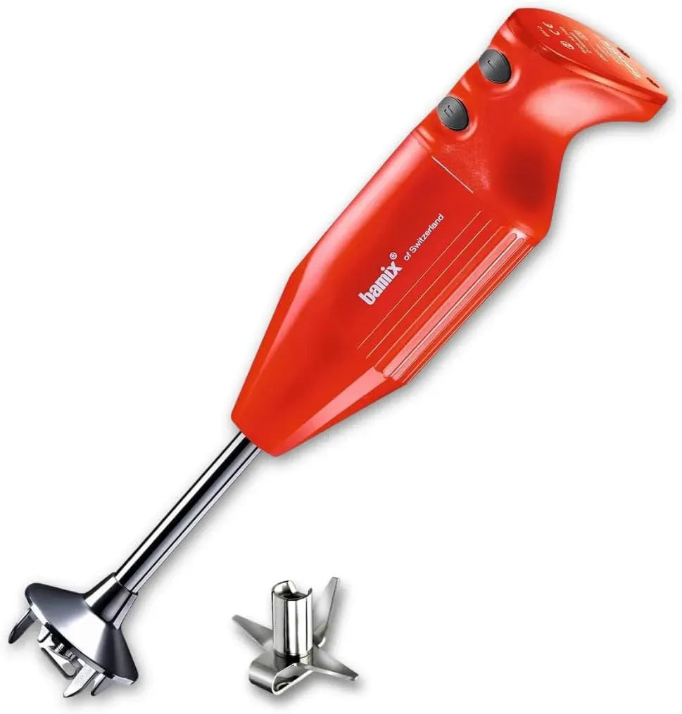 M160 Multifunktionsmesser, 160 W, Edelstahl, Rot, bamix