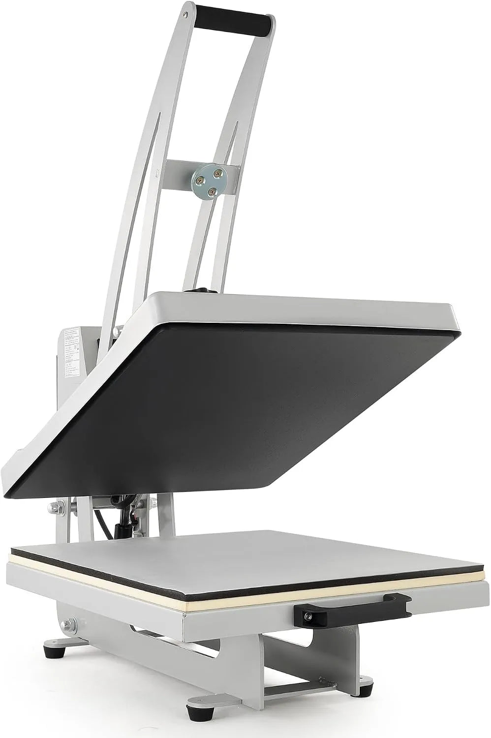 Clamshell-Heißpressmaschine, Wärmepressmaschine, Transferpresse, Textilpresse, Hitzepresse, Heißpresse, 50 x 40 cm, 2200 W, Wärmefunktion, CREWORKS