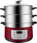 Mehrkorn-Schongarer, Dampfgarer, Timer, Warmhaltefunktion, Wärmefunktion