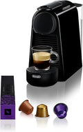 Nespresso Kaffeekapselmaschine, Schwarz, De'Longhi Essenza Mini Kaffeekapselmaschine schwarz