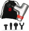 Hi5 Vibrationsmassagegerät, Massagepistole, Muskelmassagegerät, 900 g, Silber, für Abnehmen nach Sport Nacken Schulter Rücken Entspanne