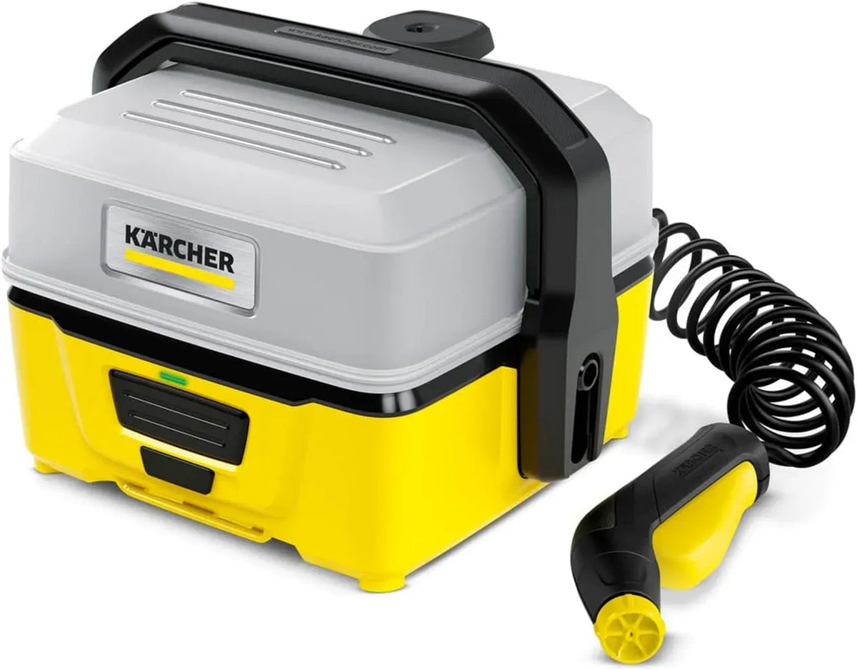 Kärcher OC 3 Lithium-Ionen-Akku, Druckreiniger, 4 L, 2 l/h, 2,2 kg, 2,8 m, großer Wassertank, kabellos