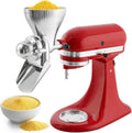 KitchenAid Getreidemühle, Kornmühle, Kornmühle für Getreide, Getreidemühlen-Aufsatz für Standmixer mit 12 Mahlgraden Mehlmühle