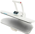 Bügelpresse, Dampfbügelpresse, 66cm, 1 L, 1600 W, 66 cm, Touch-Bedienung, großer Wassertank, Weiß, für Hemden & Bettwäsche, Dampfpresse