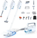 Dampfreiniger 10-in-1, Dampfreinigungsgerät, Zubehör, Dampfreiniger mit abnehmbarem Handgerät