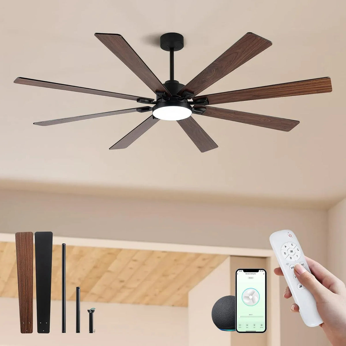 Ventilator, 183,9 cm, Outdoor, WLAN, über WLAN