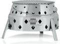 Backofen 3-in-1, 34 cm, Grill, Camping, Edelstahl, Faltgrill bis 9 QT, Campinggrill, Holzkohlegrill