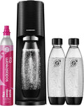CO2-Zylinder SodaStream TERRA Wassersprudler, 3x 1L Sprudlerflaschen &