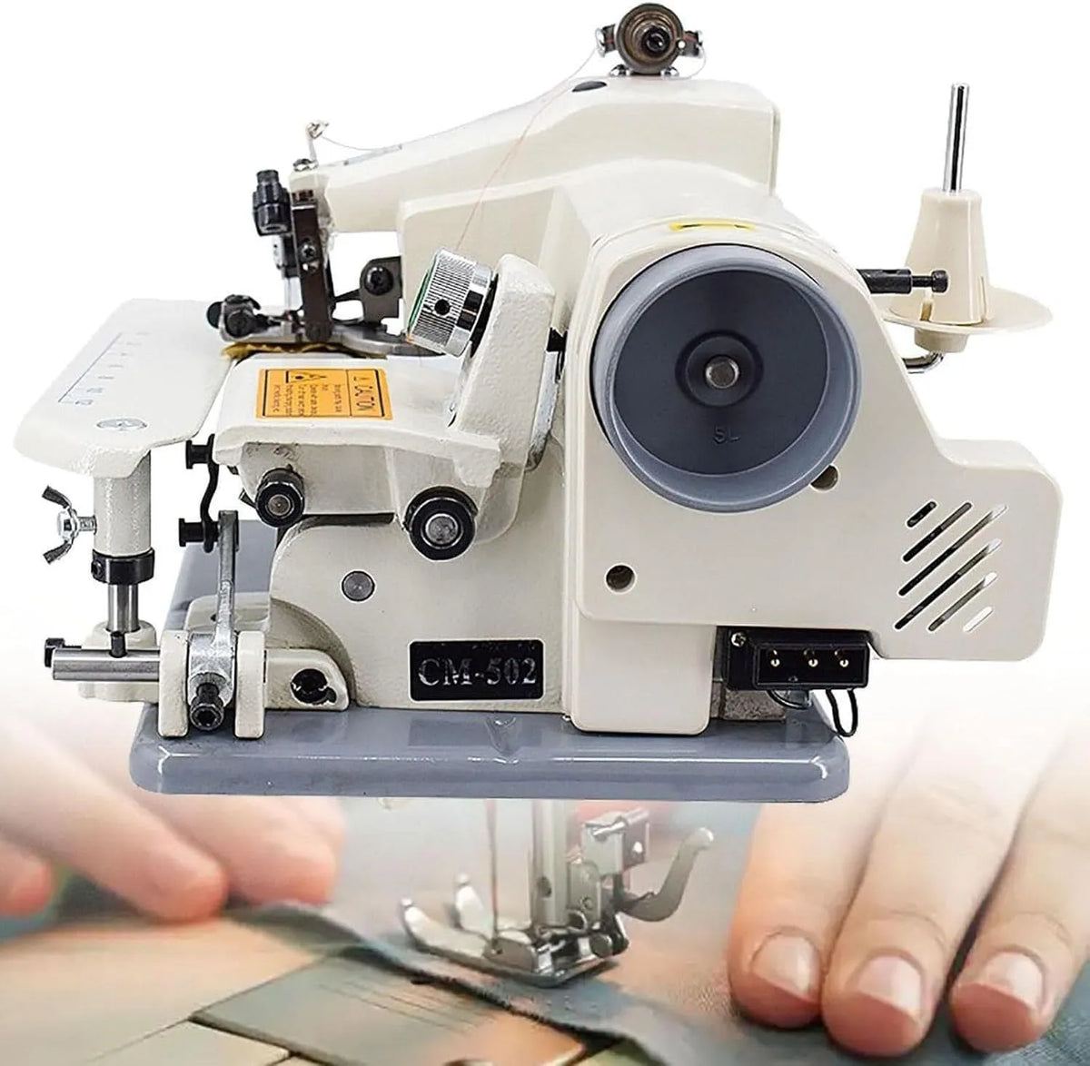 Stickmaschine, Säummaschine, Stickautomat, tragbar