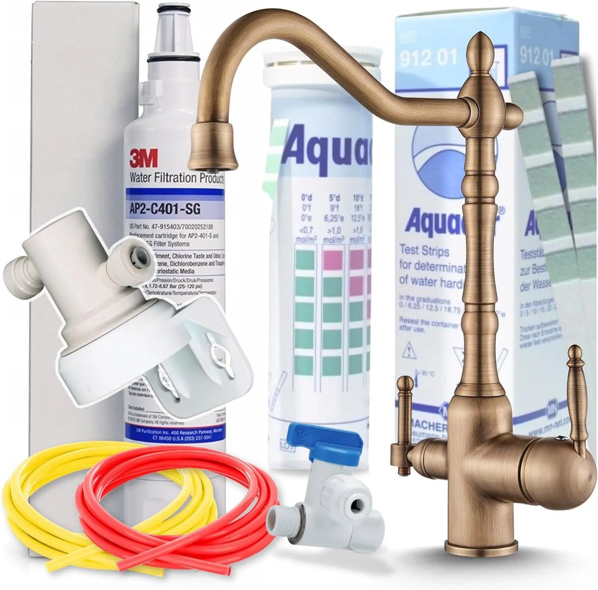 Küchenarmatur, Ari 3-Wege AP2-C405-SG, Spültischarmatur und Wasserhahn