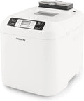 Brotbackautomat, 550 W, Brotbackmaschine, H.Koenig, Warmhaltefunktion, LCD-Display, 2 Brotgrößen