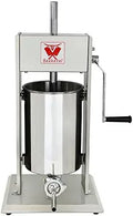 Wurstfüllmaschine, 12 L, Edelstahl, Beeketal, 'BT012' Edelstahl Industrie Wurstfüllmaschine 12 L Volumen SGS-geprüft