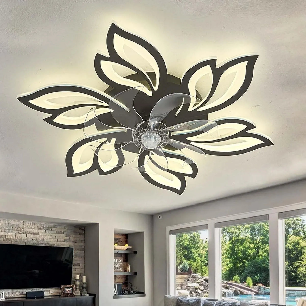Ventilator, 65cm, Wohnzimmergestaltung, leise, Weiß