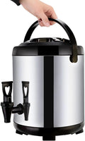 Küchenarmatur, 20 L, Gastronomie, Edelstahl, Edelstahl-Catering-Urne, 16 l Fassungsvermögen