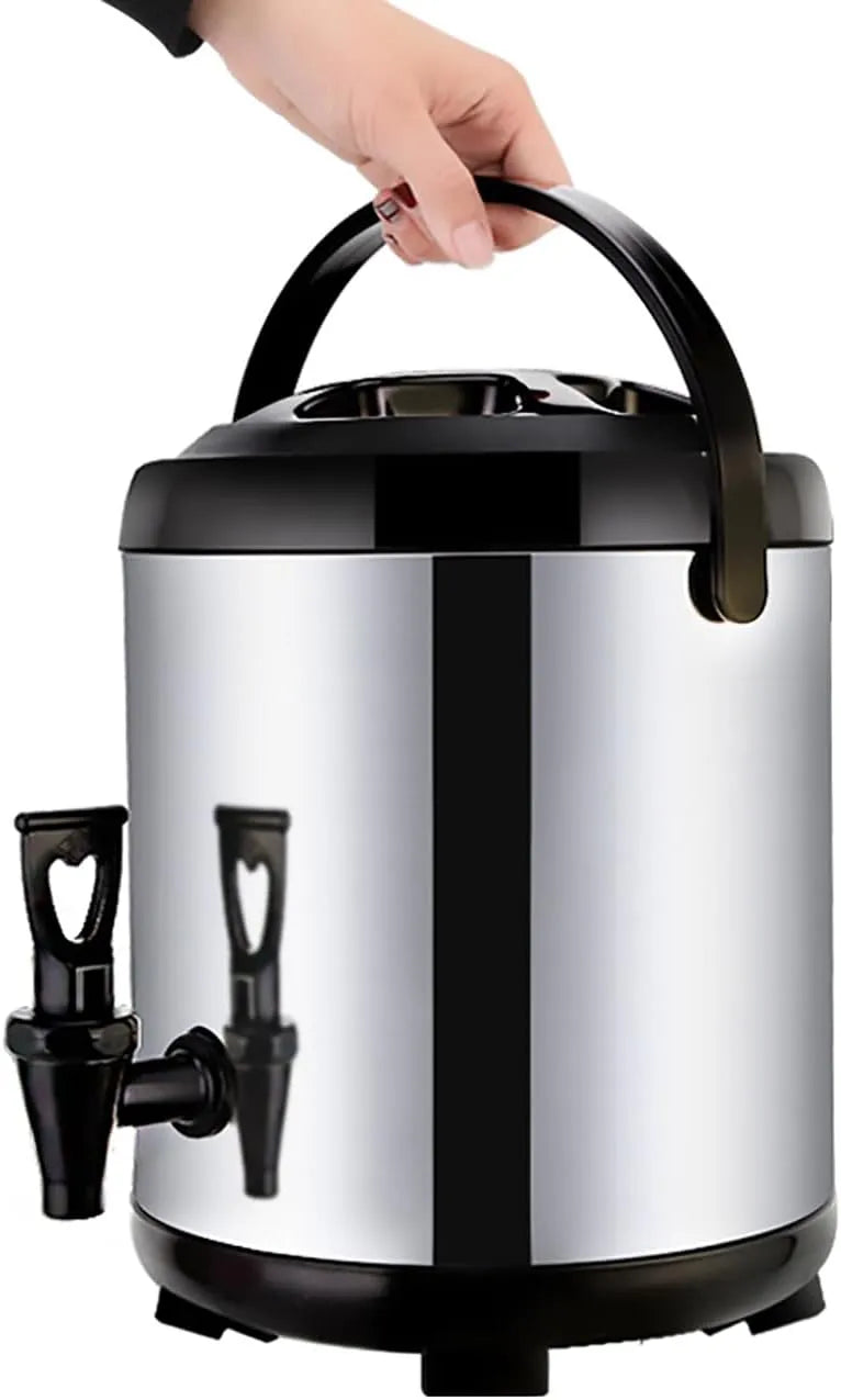 Küchenarmatur, 20 L, Gastronomie, Edelstahl, Edelstahl-Catering-Urne, 16 l Fassungsvermögen