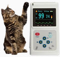 Ohr/Zungensensor, USB-Kabel, für Tiere Veterinär Hand Pulsoximeter, BLUEZY