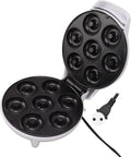Donut-Herstellungsmaschine, Mini-Donut-Maker, 1200 W, Antihaftbeschichtung, für die Küche zu Hause