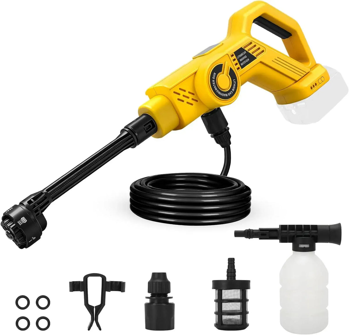 DeWalt Hochdruckreiniger, 20 V, 80 Bar, Hochdruckreinigungsgerät, Akku Hochdruckreiniger Pistole für 20V Akku