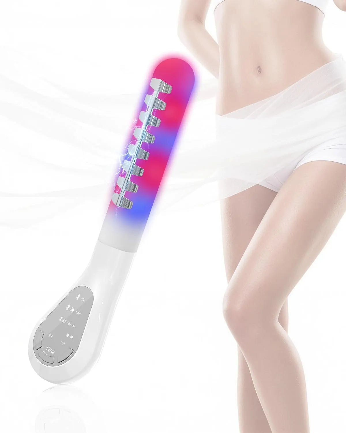 Intimpflege Gerät, Wellness Gerät, Wärmefunktion, Rot, für Frauen mit EMS-Impulsen
