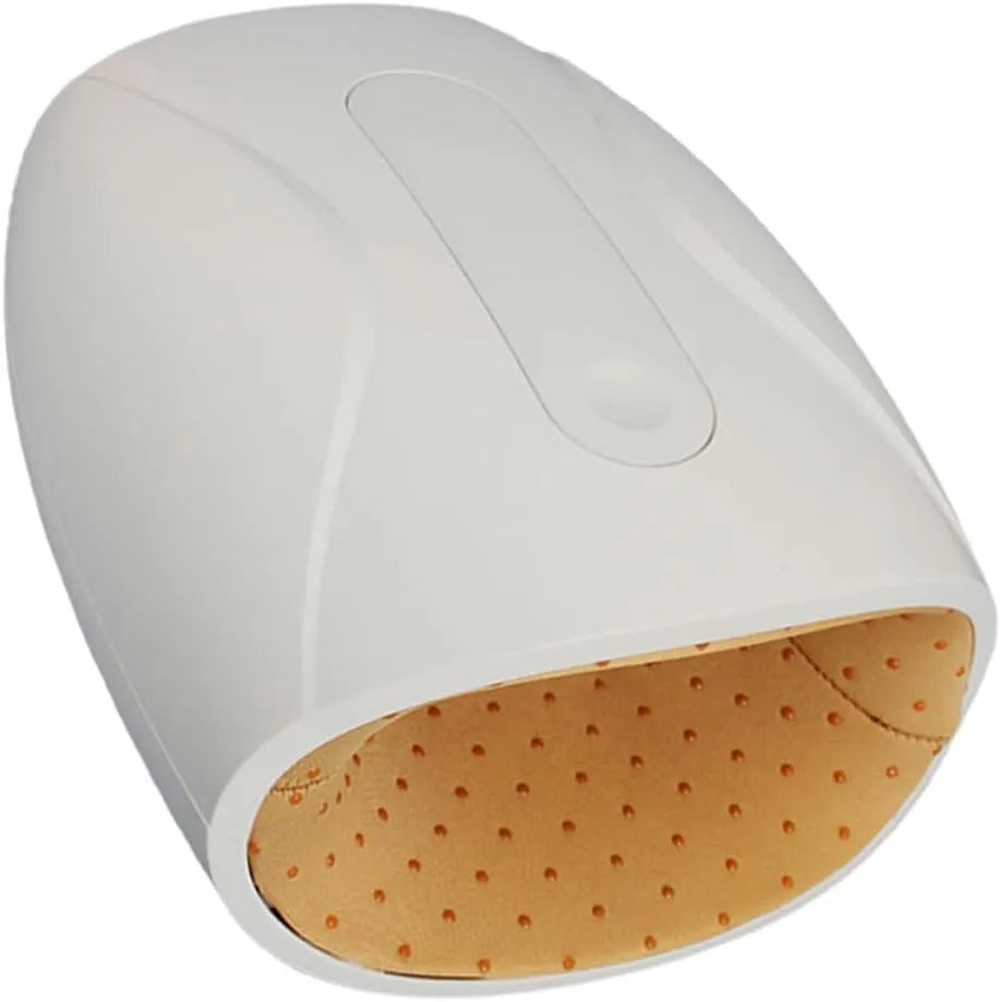 1800mah Elektrisches Gerät, Handmassagegerät, elektrisches Handmassagegerät, 8 w, Wärmefunktion, Weiß, Kunststoff, für Handgelenk und Finger