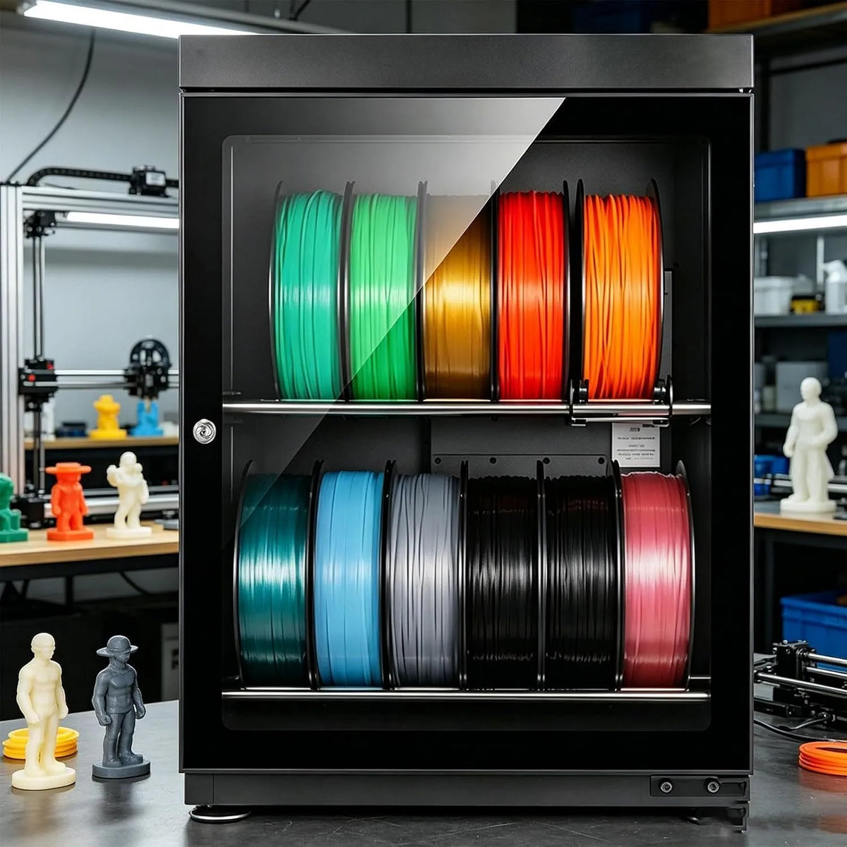 3D-Druck Filament-Schrank, 70 L, tragbar, 3D-Optik, für Den 3D-Druck, Filament-Trockenschrank