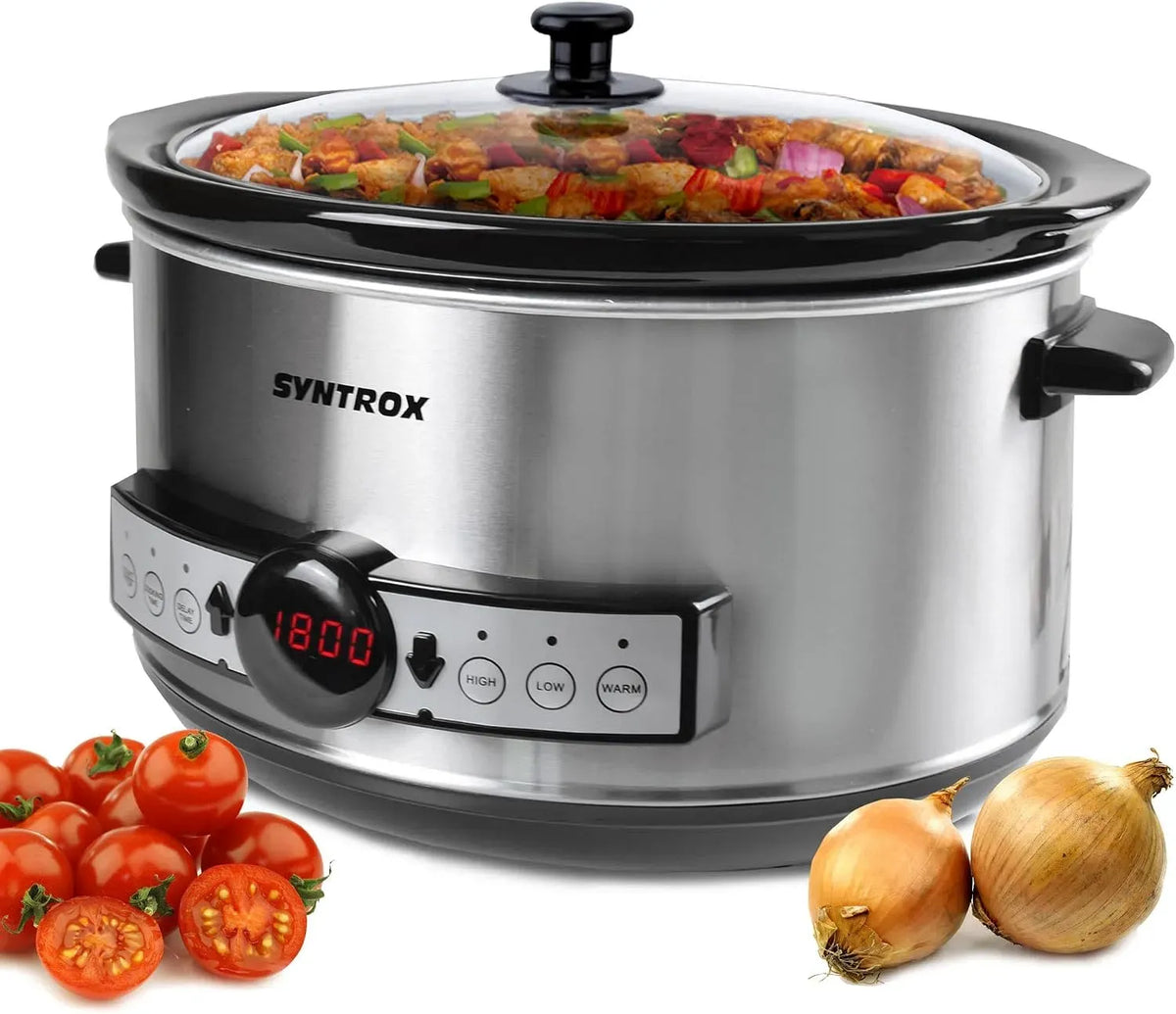 Schongarer, Cooker, 4,5 L, 280 W, Timer, Warmhaltefunktion, Wärmefunktion